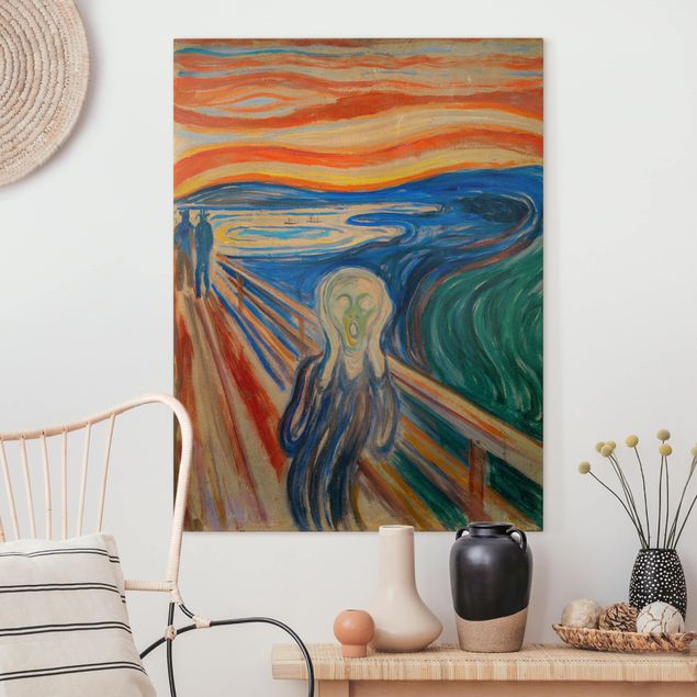 Canvas schilderijen Edvard Munch - The Scream
