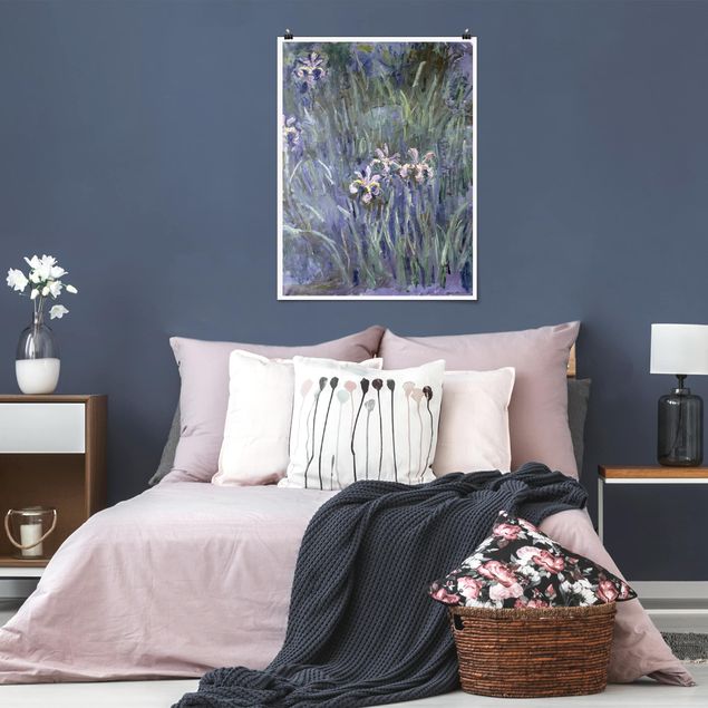 Posters Claude Monet - Iris