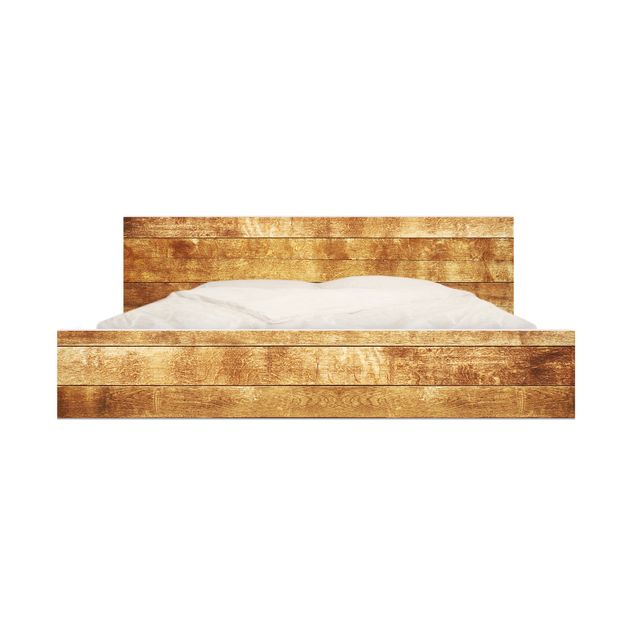Meubelfolie IKEA Malm Bed Nordic Woodwall