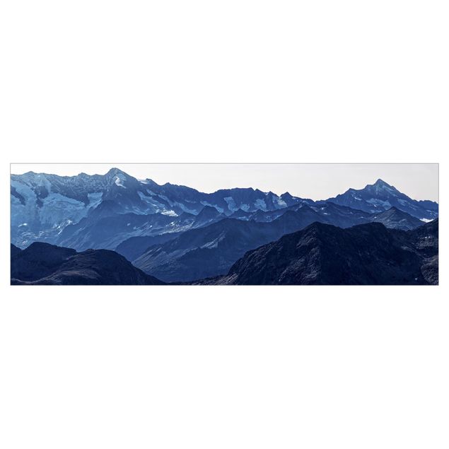 Keukenachterwanden Panoramic View Of Blue Mountains