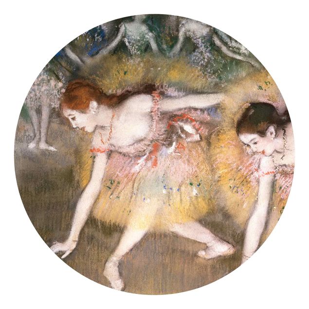 Behangcirkel Edgar Degas - Dancers Bending Down