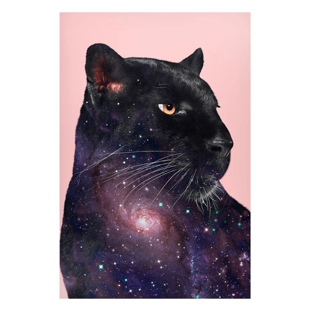 Magneetborden Panther With Galaxy