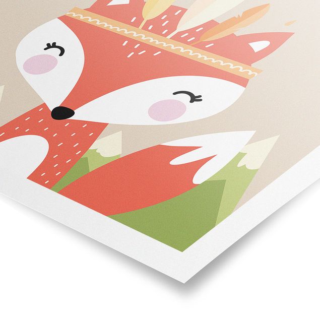 Posters Indian Fox