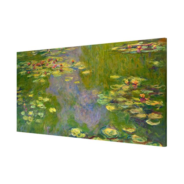 Magneetborden Claude Monet - Green Waterlilies