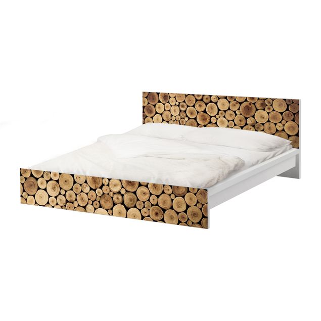 Meubelfolie IKEA Malm Bed Homey Firewood