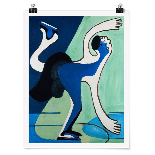 Posters Ernst Ludwig Kirchner - The Ice Skater