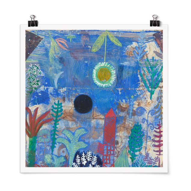Posters Paul Klee - Sunken Landscape
