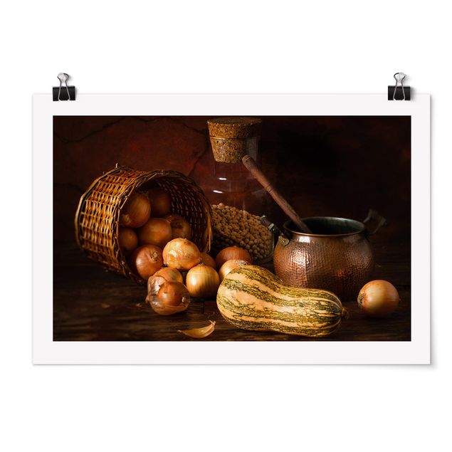 Posters Still Life With Onions
