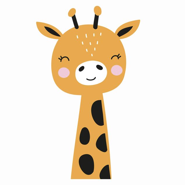 Raamstickers Baby Giraffe