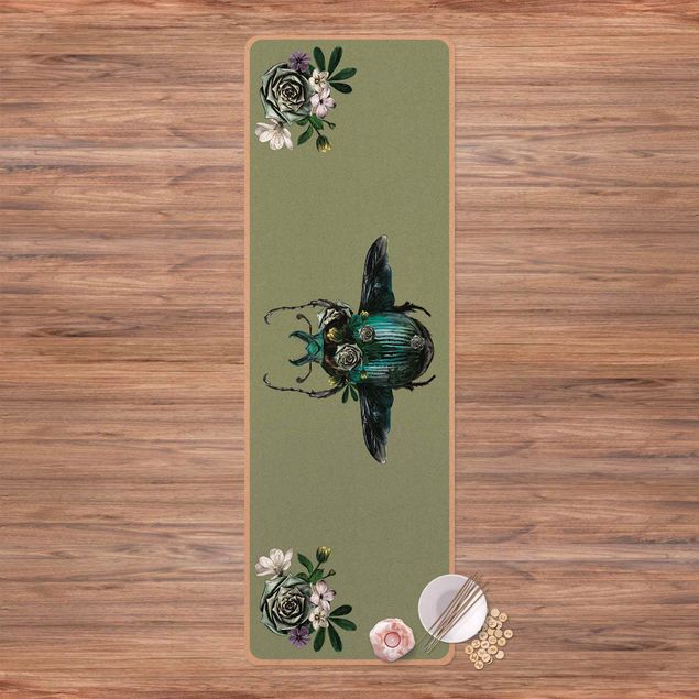 tapijt modern Floral Beetle