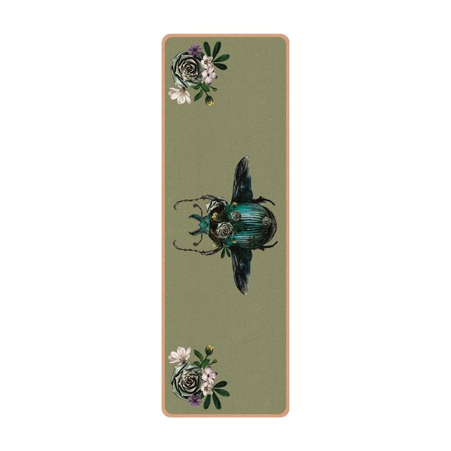 Yogamat kurk Floral Beetle
