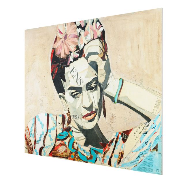Forex schilderijen Frida Kahlo - Collage No.1