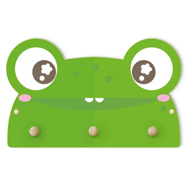 Wandkapstokken voor kinderen Cheeky Frog