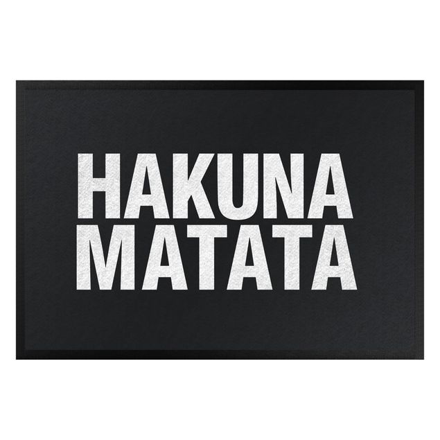 Vloerkleed modern Hakuna Matata