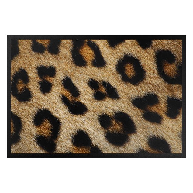 Vloerkleed modern Bright Leopard skin