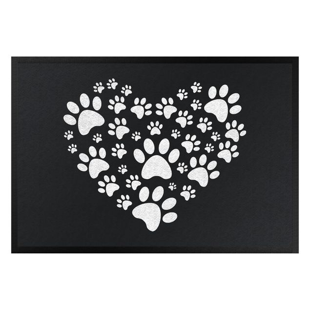 tapijt modern Heart For Four Paws