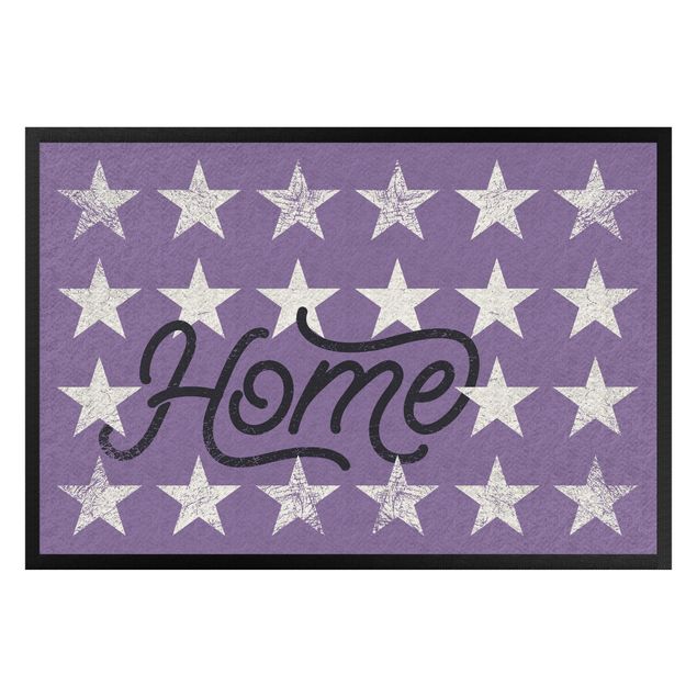 tapijt modern Home Stars Lilac