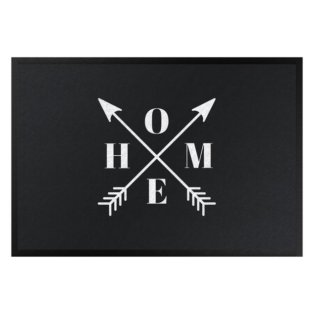 Vloerkleed modern HOME with Arrows
