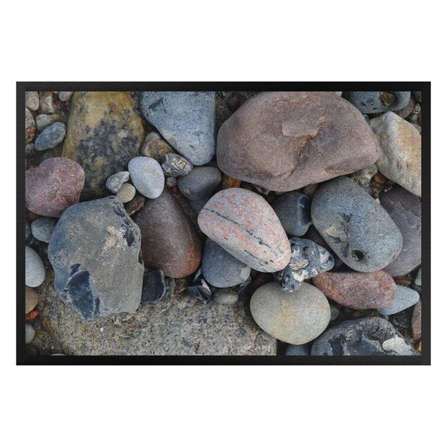 Vloerkleed modern Beach Pebbles
