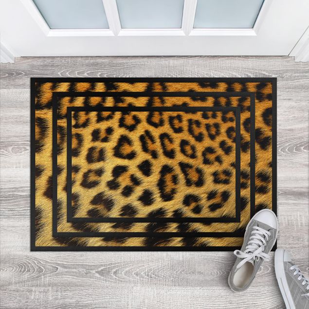 Vloerkleed dierenprint Leopard Skin