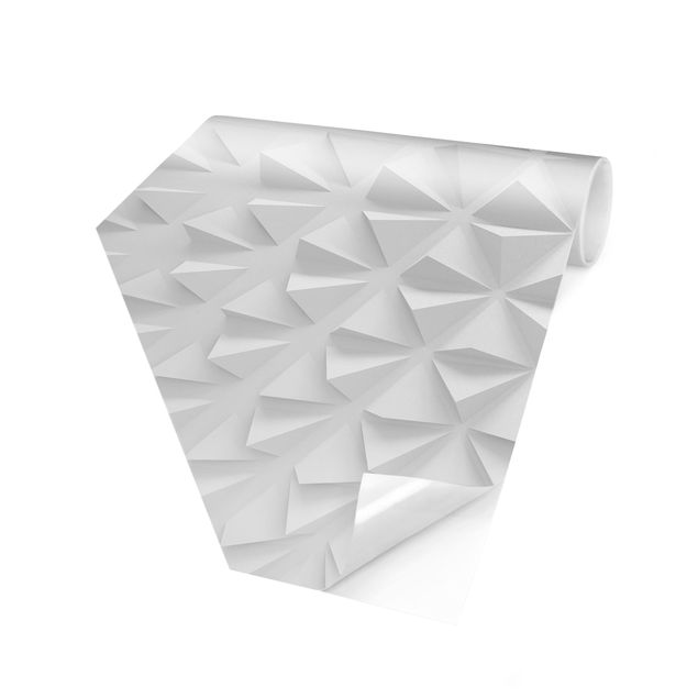 Hexagon Behang Geometrical Pattern 3D Effect