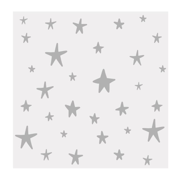 Raamfolie - Drawn Stars Pattern