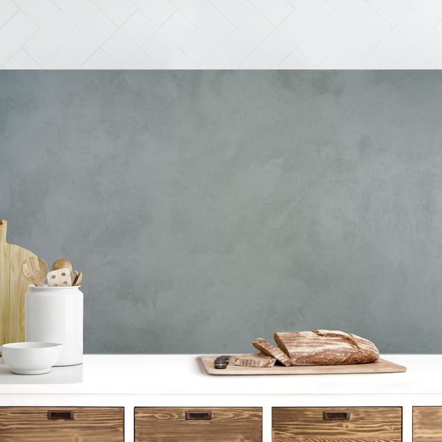 Achterwand voor keuken eenkleurig Grey Concrete