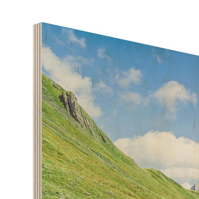 Houten schilderijen Grindelwald Panorama
