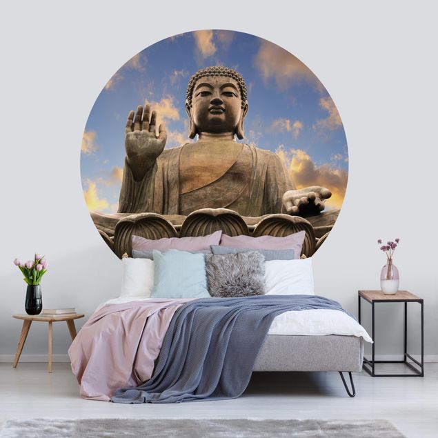 Behangcirkel Big Buddha