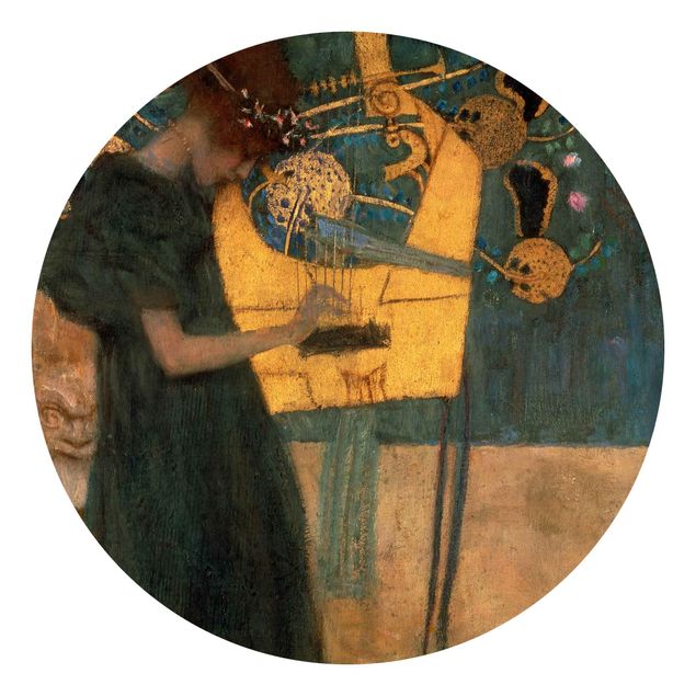Behangcirkel Gustav Klimt - Music