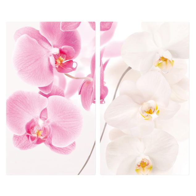 Kookplaat afdekplaten Delicate Orchids