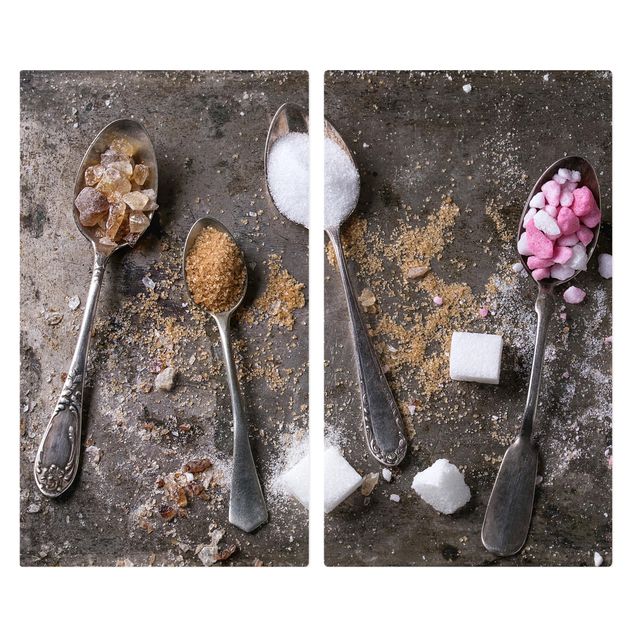 Kookplaat afdekplaten Vintage Spoon With Sugar
