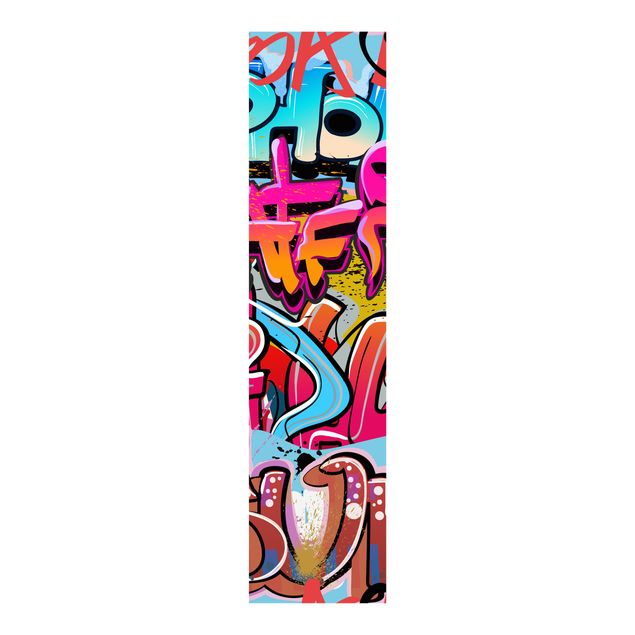 Schuifgordijnen Hip Hop Graffiti