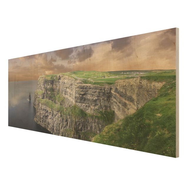 Houten schilderijen Cliffs Of Moher