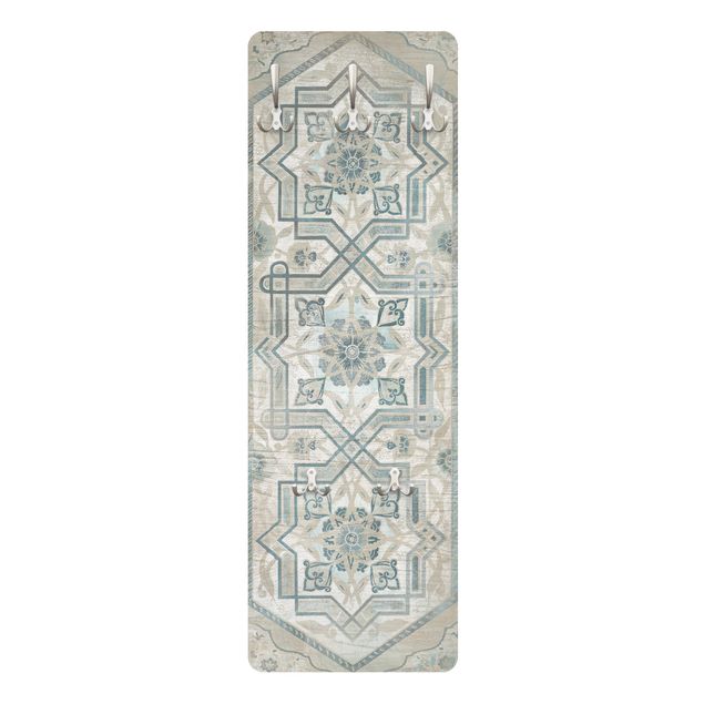 Wandkapstokken houten paneel Wood Panels Persian Vintage III