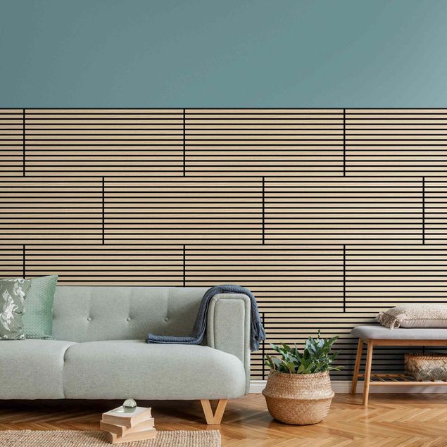 Akoestisch paneel - Wooden Wall Oak natural - 52x104 cm