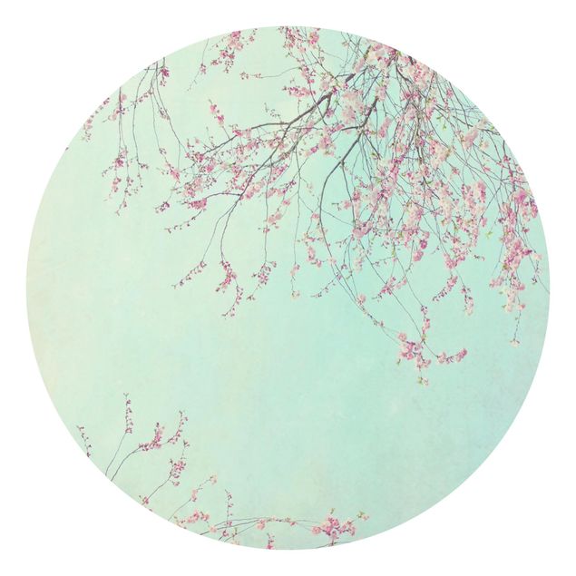 Behangcirkel Cherry Blossom Yearning
