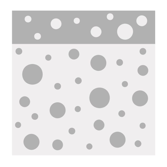 Raamfolie - Small And Big Dots Pattern II