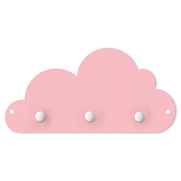 Wandkapstokken voor kinderen Little Pink Cloud