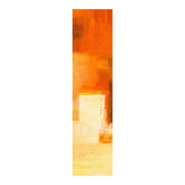 Schuifgordijnen Composition In Orange And Brown 03