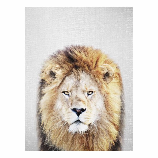 Glasschilderijen - Lion Linus