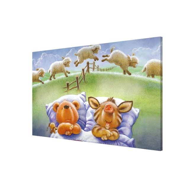 Magneetborden Buddy Bear - Counting Sheep