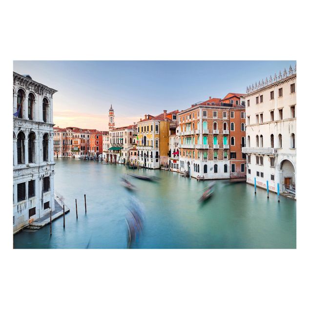 Magneetborden Grand Canal View From The Rialto Bridge Venice
