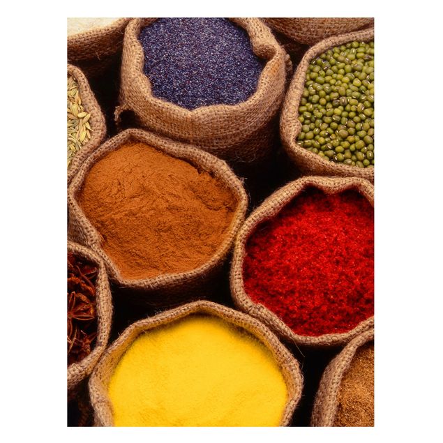 Magneetborden Colourful Spices