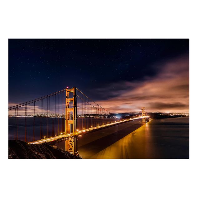 Magneetborden Golden Gate To Stars
