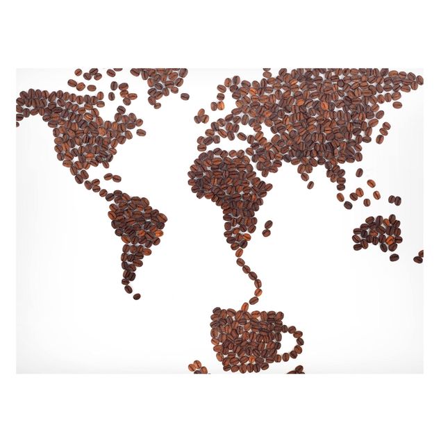 Magneetborden Coffee around the world