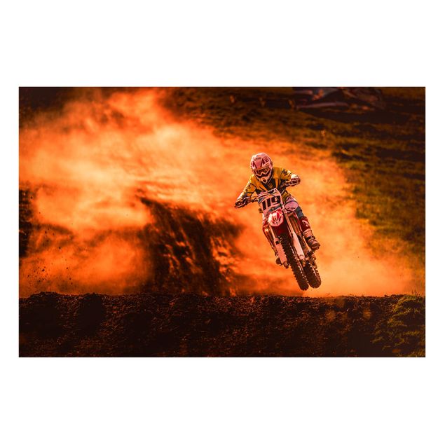 Magneetborden Motocross In The Dust