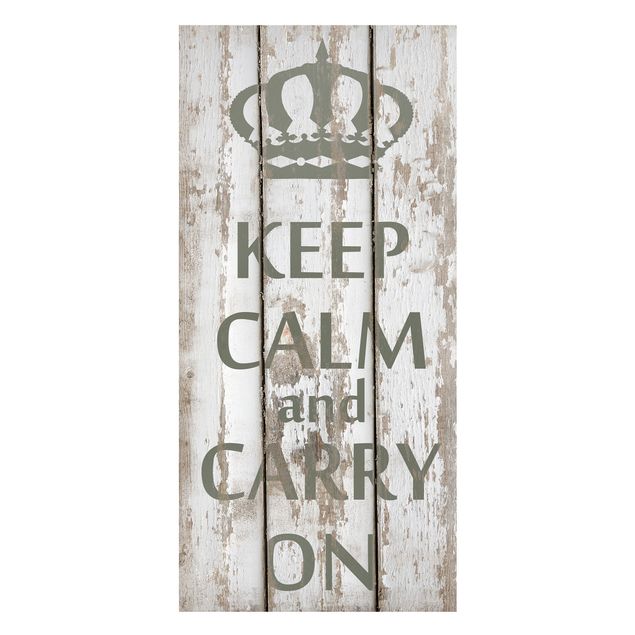 Magneetborden No.RS183 Keep Calm And Carry On