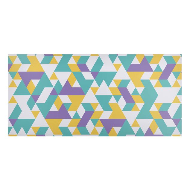 Magneetborden No.RY33 Lilac Triangles