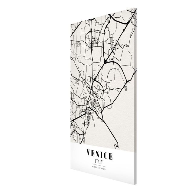 Magneetborden Venice City Map - Classic